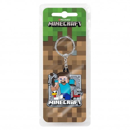 Jinx Minecraft Mobs Group Rubber Keychain